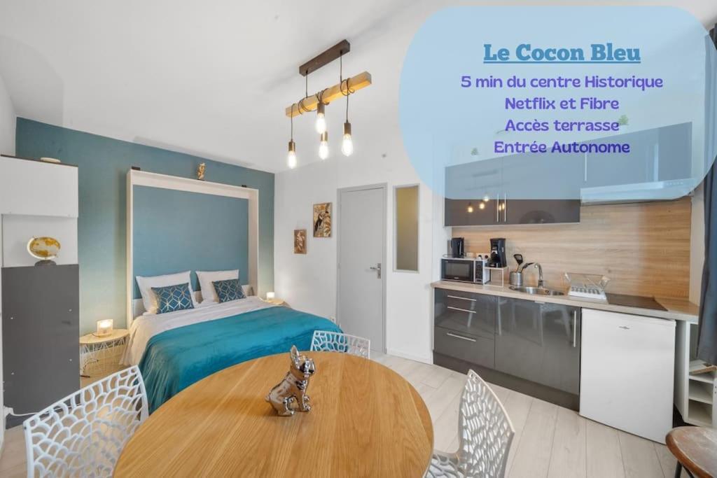 Apartment Le Cocon Bleu Confort Et Calme Au Centre Beaune Beaune (Cote d'Or)
